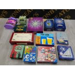 COLLECTION OF QUIZ GAMES INCLUDING WHO WANTS TO BE A MILLIONAIRE AND TRIVIAL PURSUIT