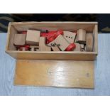 BOXED VINTAGE WOODEN TRAIN