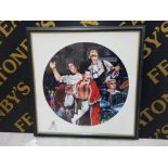 QUEEN PICTURE BY TREVOR HORSWELL DATED 1995, SIGNED