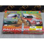 MICRO SCALEXTRIC SET RALLY POWER FORD FOCUS RS WRC V MINI WRC
