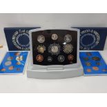 ROYAL MINT YEAR 2000 EXECUTIVE PROOF COIN COLLECTION CASED WITH CERTIFICATE OF AUTHENTICITY AND