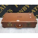 1950 C.W.S FIBO BRIEFCASE WITH BRASS LOCKS