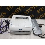 BROTHER HL-2030 PRINTER WITH 8 PLUG ADAPTER CABLE