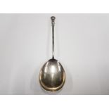 17TH CENTURY STYLE ANTIQUE LARGE SEAL TOP SPOON 7 1/2 BY WILLIAM HUTTON AND SONS SHEFFIELD 1912 53.