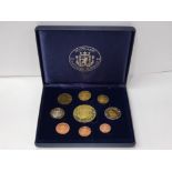 SCOTLAND 2014 PATTERN/TRIAL SET OF 9 COINS IN CASE OF ISSUE WITH CERTIFICATE