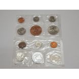 1962 USA MINT PROOF YEARLY 5 COIN SET TOGETHER WITH 1995 USA MINT PROOF YEARLY 6 COIN SET