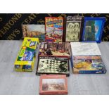 10 VINTAGE JIGSAW PUZZLES