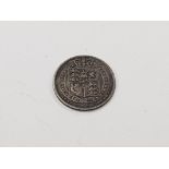 GEORGE IV SILVER 1824 SIXPENCE COIN