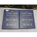 TWO OXFORD ENCYCLOPEDIA OF THE BOOKS OF THE BIBLE VOLS 1 AND 2