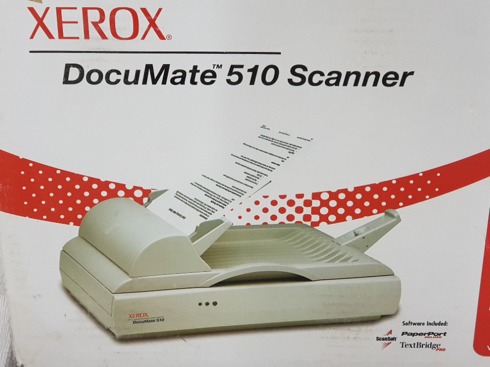 XEROX DOCUMATE 510 SCANNER STILL BOXED - Image 2 of 2