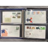 ALBUM OF VINTAGE UK POST OFFICE FIRST DAY COVERS DATED 1976-1986, NICELY PRESENTED 92 IN TOTAL