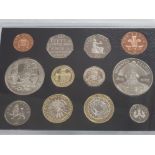 12 ROYAL MINT UK 2005 EXECUTIVE PROOF YEAR SET COMPLETE COINS IN ORIGINAL CASE WITH CERTIFICATE