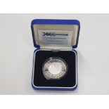 1990 SILVER £5 CROWN MINTAGE OF 150,000 28.28G