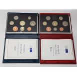 2 ROYAL MINT UK 1994 AND 1995 PROOF YEAR SETS COMPLETE IN ORIGINAL CASES WITH CERTIFICATES