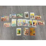 HUMEROUS POSTCARDS OF VARIOUS SUBJECT MATTER 60 PLUS CARDS