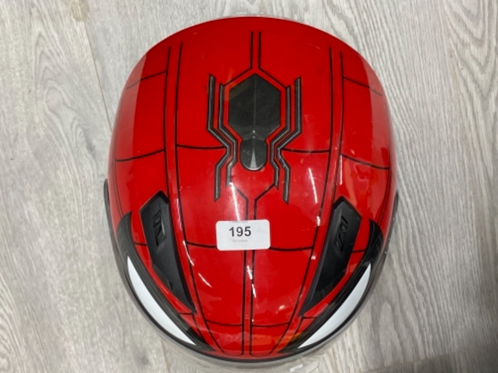 MARVEL SPIDERMEN MOTORBIKE SAFETY HELMET - Image 3 of 3