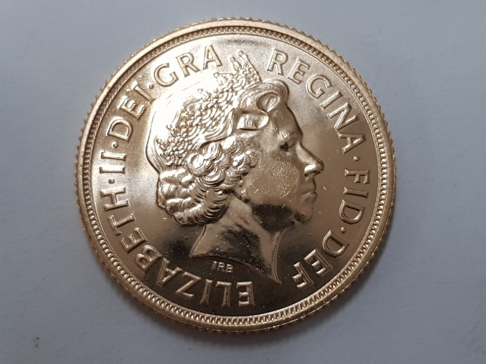 22CT GOLD 2013 FULL SOVEREIGN COIN - Image 2 of 2