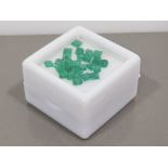 3.97 CARATS EMERALD SQUARE CUTS