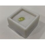 1.16 CARAT YELLOW SAPPHIRE - OVAL CUT