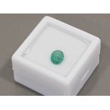 0.92 CARAT EMERALD OVAL CUT