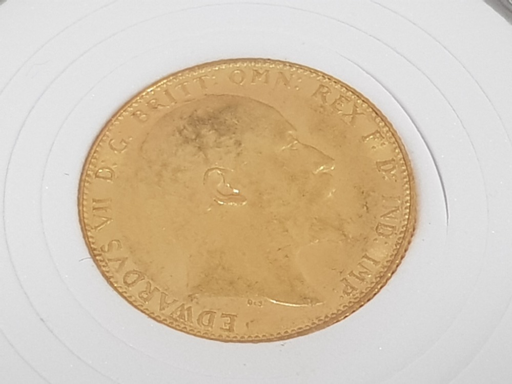 22CT GOLD 1907 FULL SOVEREIGN COIN - Image 2 of 2