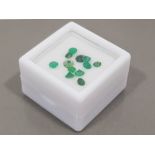 1.83 CARATS EMERALDS ROUND CUTS