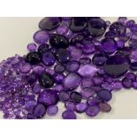 350 PLUS CARATS AMETHYST - VARIOUS CUTS, SHAPES AND SIZES