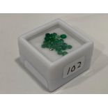 2.36 CARATS EMERALDS - MIXED ROUND CUTS