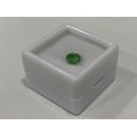 1.25 CARAT EMERALD - ROUND CUT