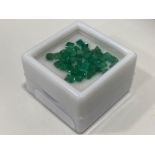 4.86 CARATS EMERALDS - SQUARE CUTS