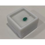 0.65 CARAT EMERALD - OVAL CUT