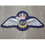 RAF METAL WALL SIGN