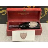 BOTTLE OF CUVEE DOM PERIGNON ROSE CHAMPAGNE, VINTAGE 1992, MOET ET CHANDON A EPERNAY, 750ML WITH