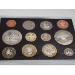 12 ROYAL MINT COINS BOXED 2005 PROOF SET NELSON, 2X 5 POUND ADMIRAL LORD NELSON AND THE BATTLE OF