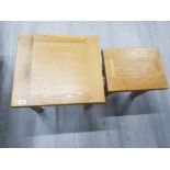 NESK OF 2 OAK TABLES