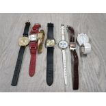 7 WRISTWATCHES TO INCLUDE NEXT CITRON ETC