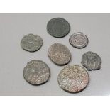 7 ROMAN COIN COLLECTION ALL IN NICE CONDITION