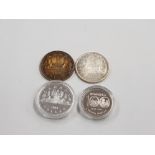 4 CANADIAN SILVER $1 COINS 1966 1972 1974 2003