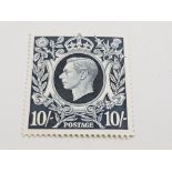 1939 10S DARK BLUE FINE MINT VERY LIGHTLY MOUNTED