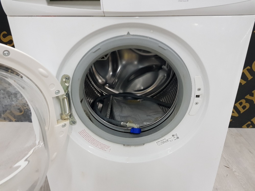 JOHN LEWIS JLWM1203 WASHING MACHINE IN WHITE - Image 3 of 3