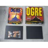 THE CLASSIC GAME OF FUTURE TANK WARFARE OGRE ALSO WITH OGRE DELUXE EDITION, BOTH WARGAMES BY STEVE