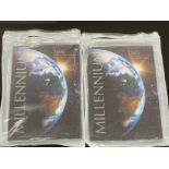 2000 ROYAL MINT MILLENNIUM £5 PACKS X2 MINT SEALED PACKS