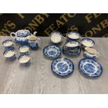 ROYAL WORCESTER AVON SCENES SOUP BOWLS SUGAR BOWL CREAM JUG AND SAUCERS AND SIMILAR ITEMS BY