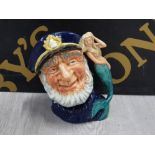 ROYAL DOULTON OLD SALT CHARACTER JUG D 6551 20CM