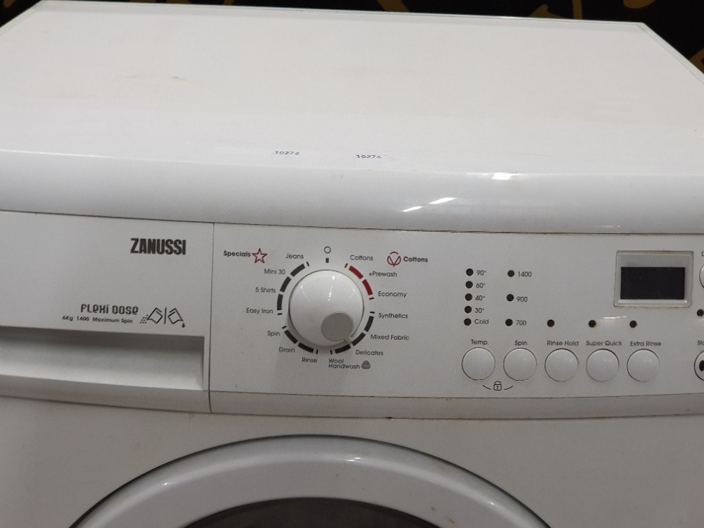 ZANUSSI FLEXI DOSE 64G 1400 SPIN WASHER IN WHITE - Image 3 of 4