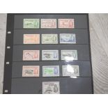 13 TURKS AND CAICOS ISLANDS STAMPS, 1950 KGVI DEFINITIVE SET, U/M SG 221/33