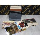 BOX OF VINYL RECORDS MAINLY CLASSICAL INCLUDING TCHAIKOVSKY, STRAUSS ETC