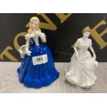ROYAL DOULTON FIGURINE HARMONY HN4096 COLLECTORS CLUB 1ST QUALITY AND ANOTHER (UNMARKED)