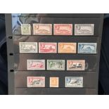 GIBRALTAR 1938 KING GEORGE VI DEFINITIVE SET OF 14 MINT STAMPS