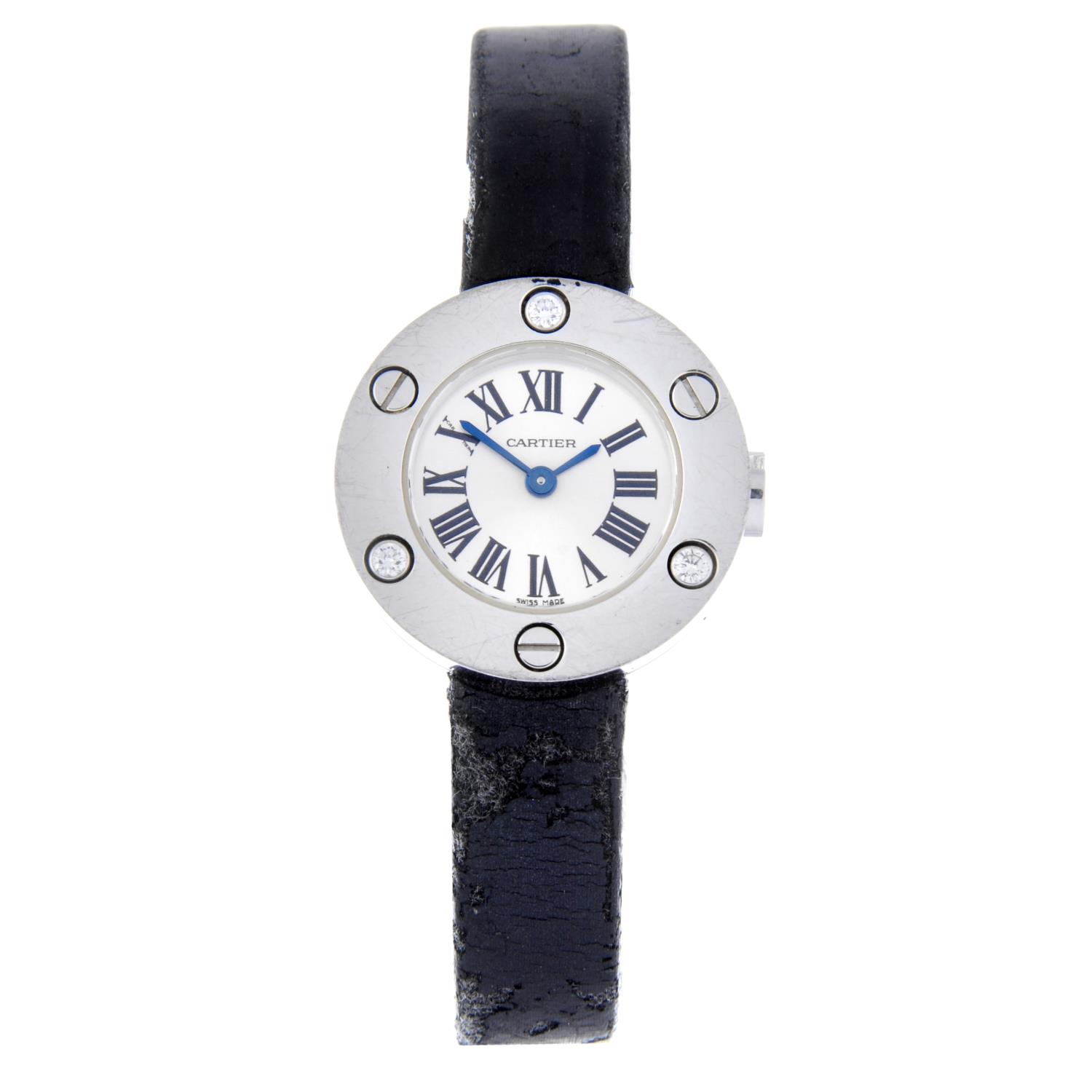 CARTIER - a lady's Love wrist watch.
